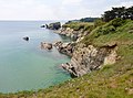 Falaises près de la pointe de Keric.