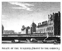 An illustration of the Tuileries