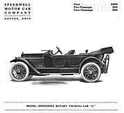 1914 Speedwell Rotary Model C