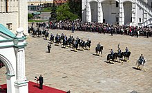 Vladimir Putin holds a review of troops 2018 inauguration of Vladimir Putin 47.06.jpg