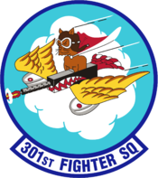 301st Fighter Squadron - AETC - Emblem.png