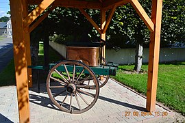 Old fire-fighting pump