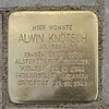 Stolperstein für Alwin Knötsch