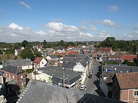 View from the roof of the village church