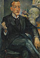 Bildnis Dr. Malte Wagner, 1920, Privatbesitz