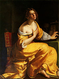 Mary Magdalene (1615–1616 or 1620–1625) by Artemisia Gentileschi