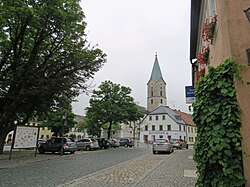 Market square in Bärnau