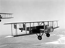 Curtiss B-2 Condors of the 11th Bombardment Squadron, wearing the Jiggs with a bomb insignia. B-2 Condor in flight.jpg