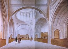 The Dividend Office as rebuilt by John Soane. Bank of England - Soane's dividend office edited.jpg