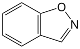 Strukturformel von 1,2-Benzoxazol