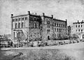 Budynek sądu w Bytomiu przed rozbudową (przed 1892)