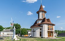 Romanian church in Orhei Biserica Sf. Cuvios Vasile din Orhei St. Basil Church in Orhei (48002809927).jpg