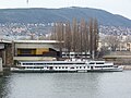 Die ehemalige Stadt Passau von 1940 liegt jetzt als Restaurantschiff in Budapest