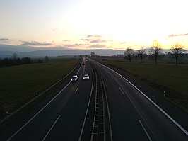 De A369 bij Vienenburg-Süd, kijkend richting Bad Harzburg. Hier nog als B6. (2018)