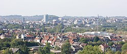 Skyline of Charleroi