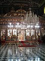 Interior of the church