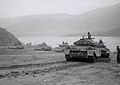 Panzerübung auf dem TrÜbPl am Urftsee, 1956