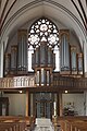 Prospekt der Führer-Orgel St. Viktor Damme aus dem Kirchenschiff gesehen