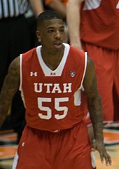 Wright in 2015 at Utah. DelonWright Utes.jpg