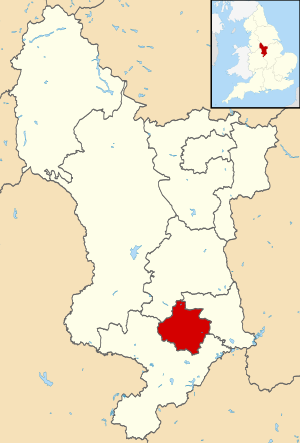 Derby vist i Derbyshire og England