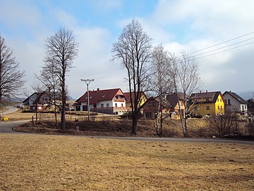 Maisons à Bystřec.