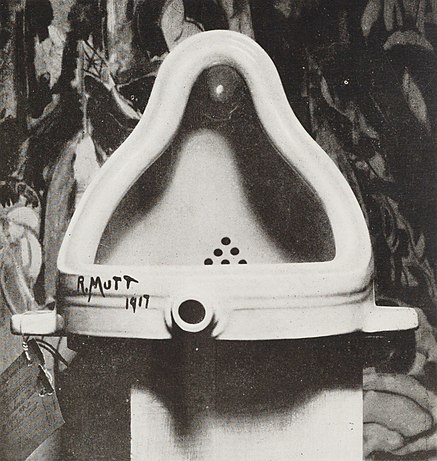 "Fountain," by Marcel Duchamp