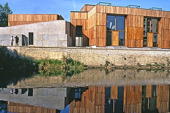 École d'architecture, Rennes, vue des ateliers.