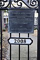 Historical marker outside of Libbey House, 2018