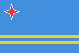 Vlag van Aruba Bandera di Aruba