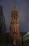 Der Domturm während des Stadtgeläutes am Heiligen Abend