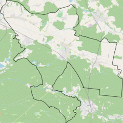 Mapa lokalizacyjna gminy Koszęcin