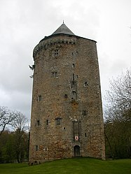 Tower of the old chateau