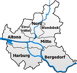 Distrikten fan Hamburch