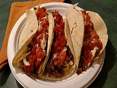 Taco, of Mexican origin