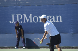 Hyung Taik Lee en el US Open 2008