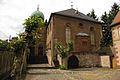 Synagogue d'Ingwiller, Bas-Rhin, vue générale