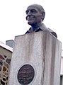 Jacques Goddet memorial at the top of the Tourmalet