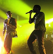 Foxx and Kanye West performing "Gold Digger" Jamie Foxx with Kanye West.jpg