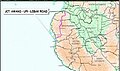 Peta proyek jalan Junction Awang - Upi - Lebak - Kalamansig