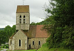 Skyline of Courtemont-Varennes