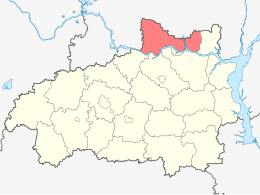 Zavolžskij rajon – Mappa