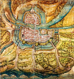 Plan von Kassel 1547