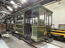 Remorque n° 671 des Tramways Bruxellois