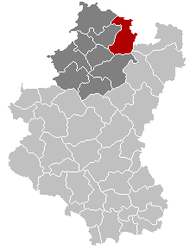 Manhay Luxembourg Belgium Map.png