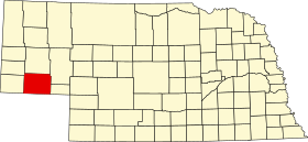 Localisation de Comté de Cheyenne