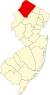 Карта штата Нью-Джерси с указанием графства Сассекс.svg