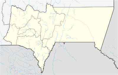 Mapa de localización de Tarija
