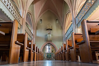 Innenansicht zum Altar