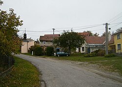 Skyline of Milešín