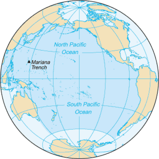 map of Pacific Ocean